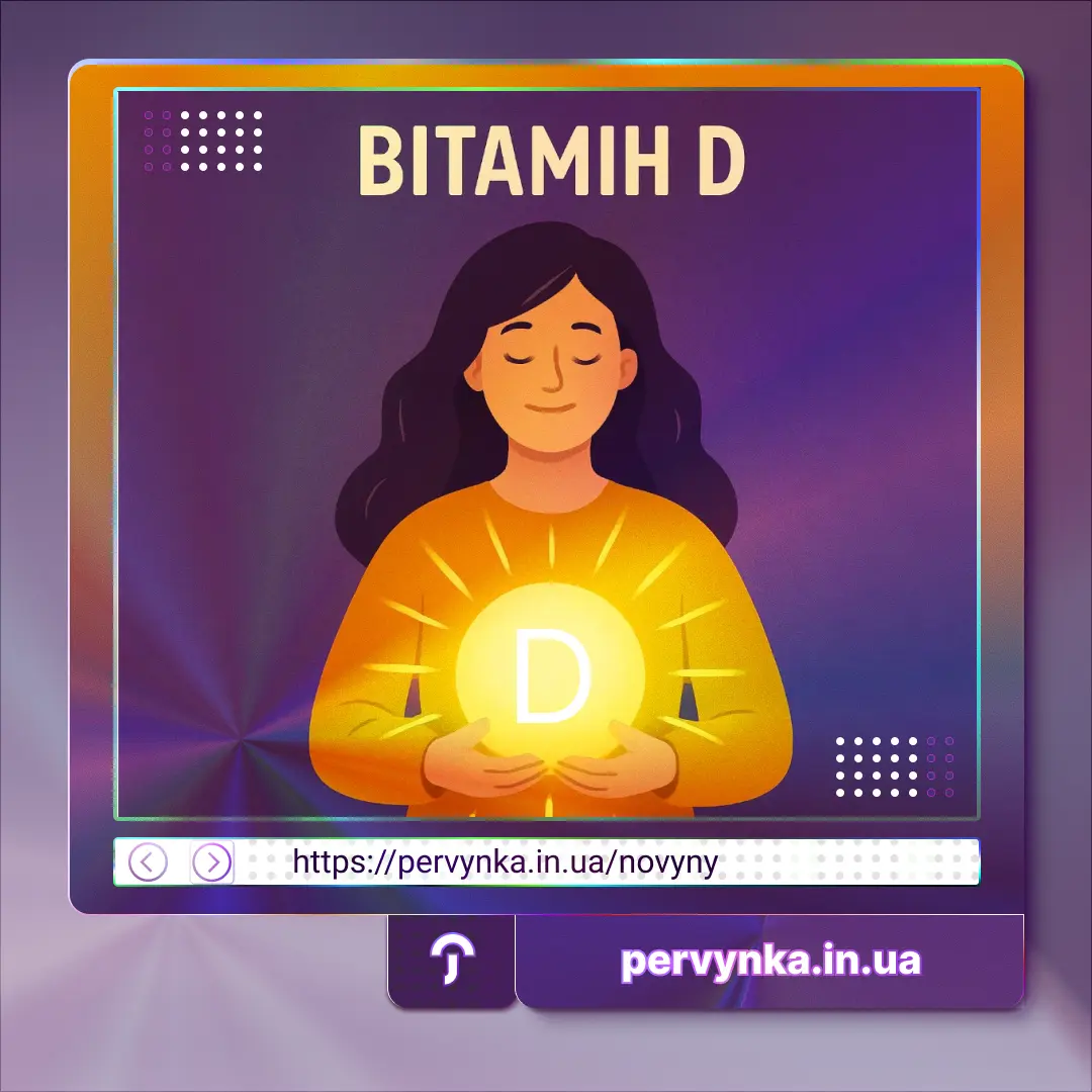 обкладинка Первинка, Вітамін Д, Дівчина із сонцем у руках